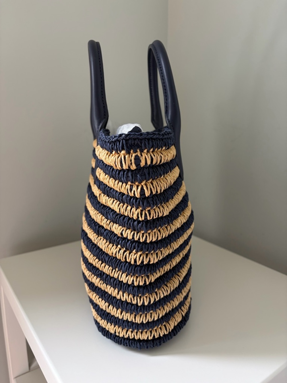 Ralph Lauren Brie Medium Striped Tote Bag - Picture 5 of 11